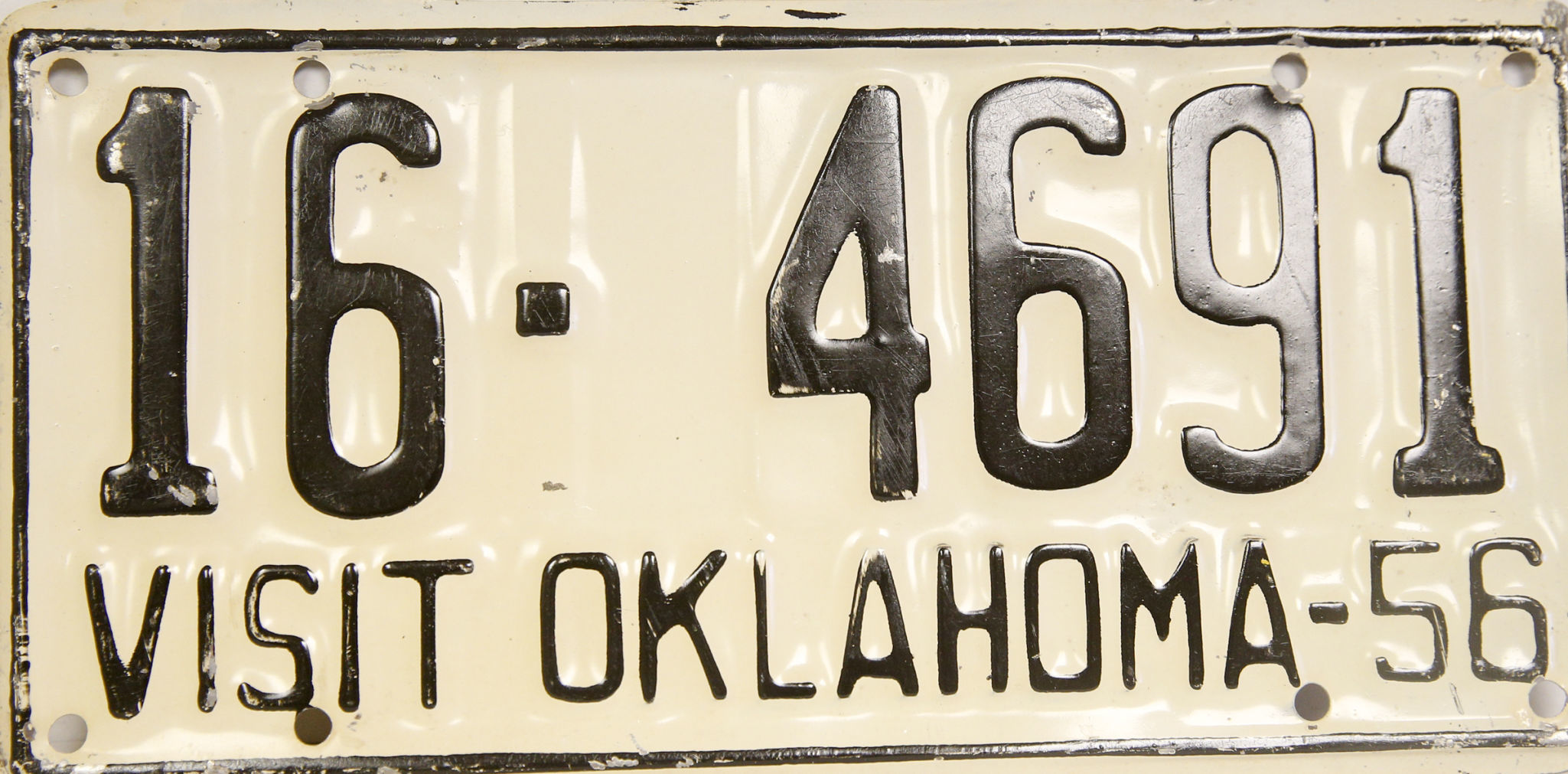 Oklahoma license plates